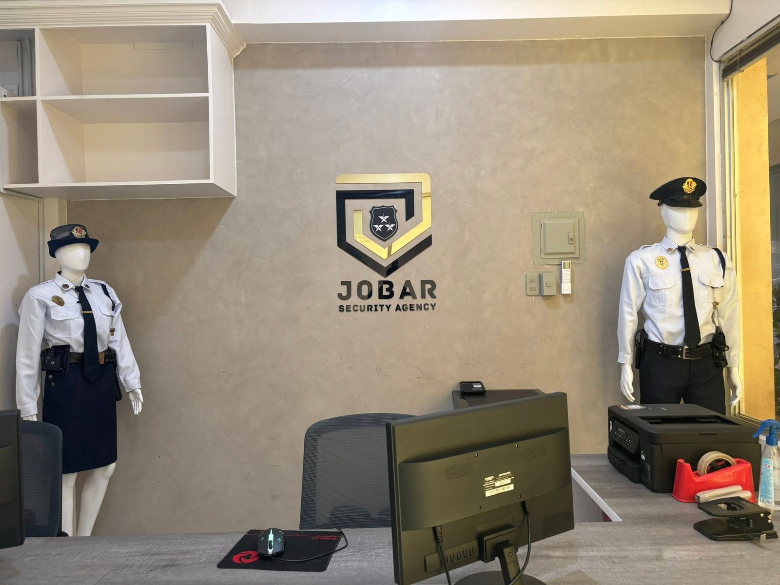 Jobar Security Agency Hero Background